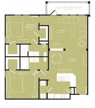 MEW B1 floor plan at Retreat at Wylie, Wylie